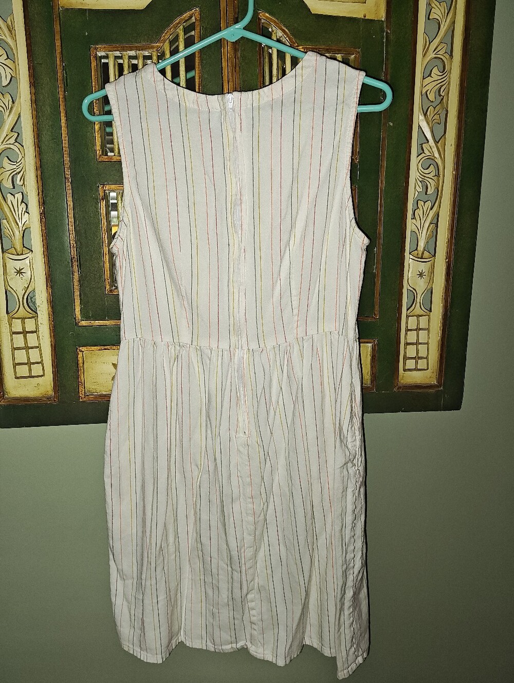 Mata Traders Rainbow Striped Raya Tank Dress Size M - Picture 4 of 8